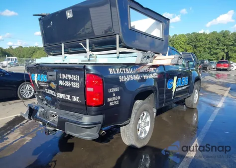 2020 Chevrolet Colorado 2Wd Long Box Wt из США, поврежденный, VIN 1GCHSBEA2L1128331